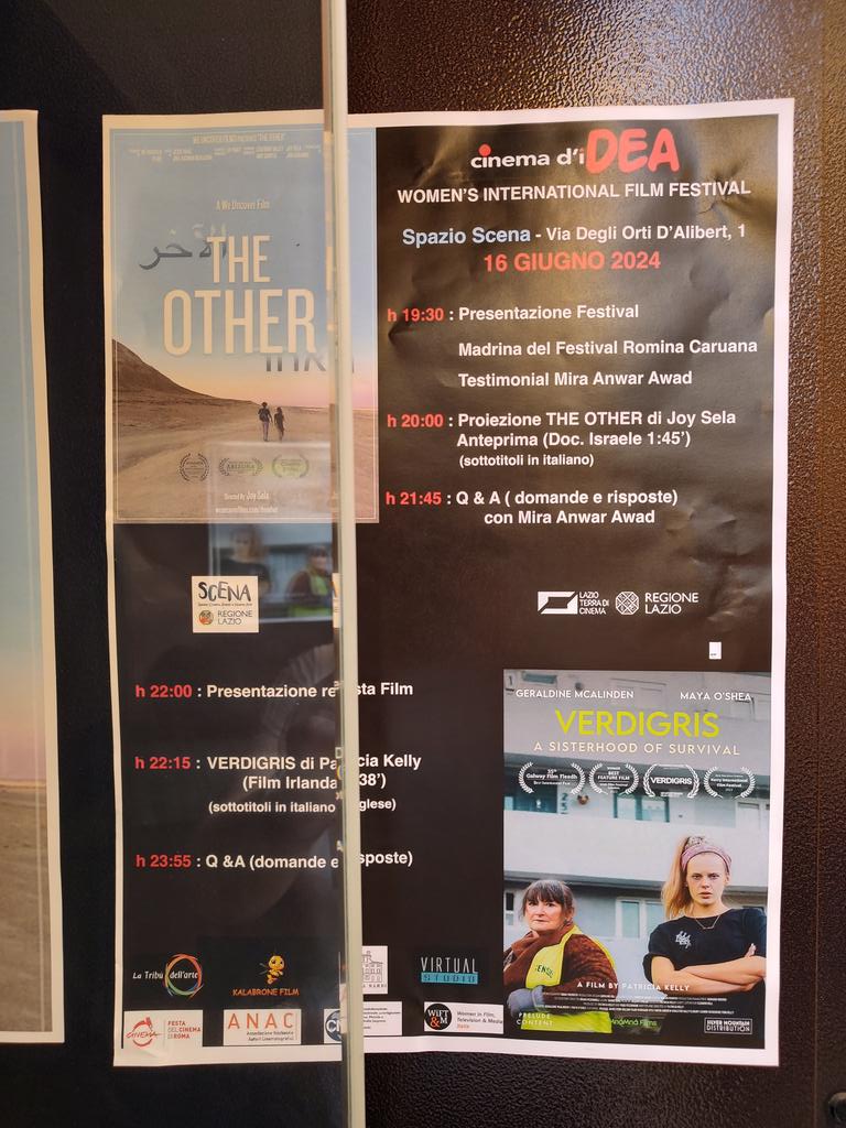 VerdigrisFilm (@verdigrisfilm) on Twitter photo Back in Rome for the excellent <a href="/cinemadidea/">Cinema D'iDEA</a> . A fantastic film festival centering women filmmakers. 🇮🇹 Back in Rome for the excellent <a href="/cinemadidea/">Cinema D'iDEA</a> . A fantastic film festival centering women filmmakers. 🇮🇹