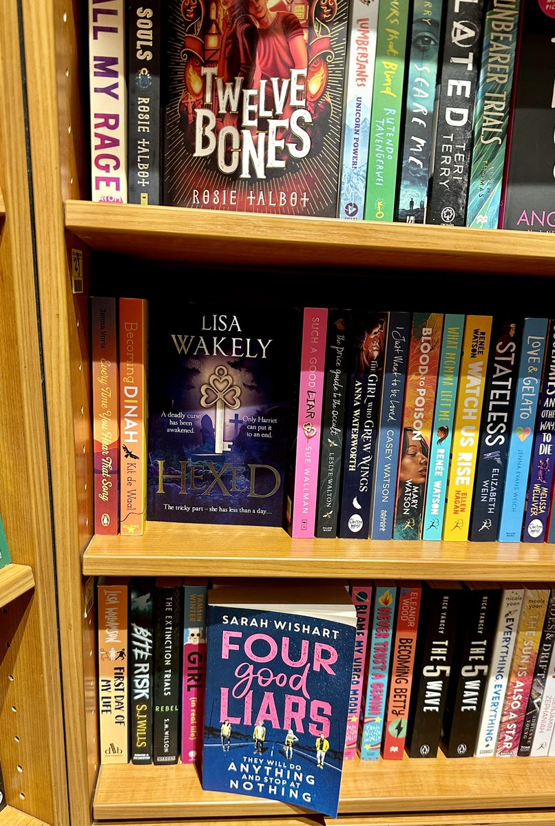 The best way to describe seeing Hexed in shops is like the adrenaline rush that performers experience when stepping out onto the stage. “This energy is here to remind you how much you love this. It keeps you humble to the work and appreciative of the audience.” #authorcommunity
