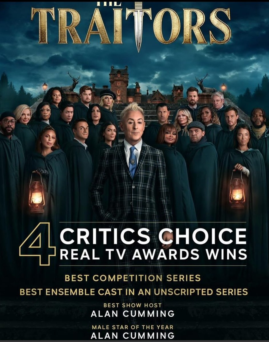 Wow!!! Thank you so much @ccrealtv for this deluge of awards this weekend. And thanks to all of you who voted for me for the Male Star of the Year award! I want to be referred to henceforth as MSOTY!