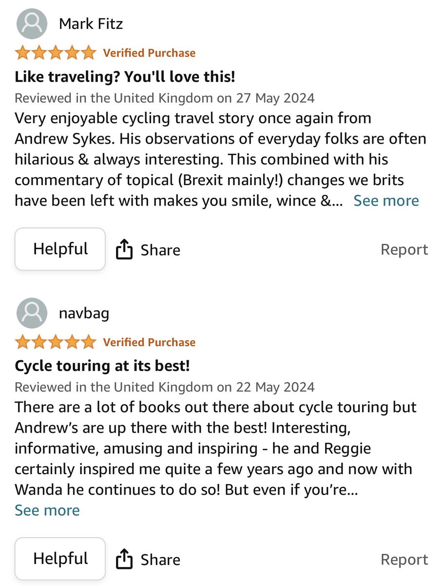 CyclingEurope's tweet image. 20th ⭐️⭐️⭐️⭐️⭐️ review today. 
I’m tempted to read it myself… 
#LeGrandTour 
cyclingeurope.org/le-grand-tour-…