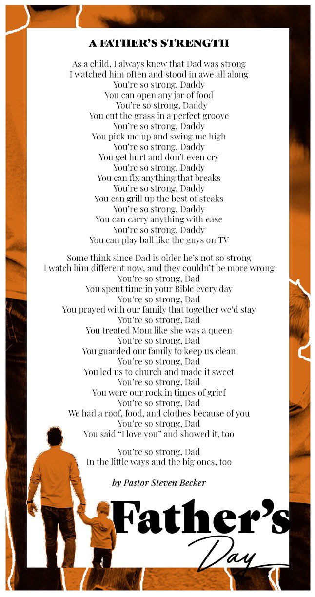 Happy Fathers Day Poems From Daughter