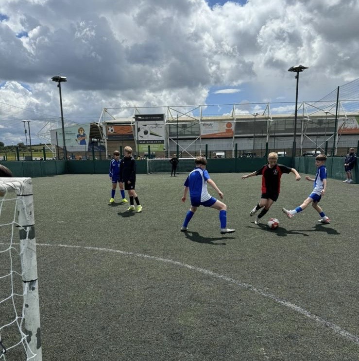 HarrogateGS's tweet photo. Saturday was full of action own at Shrewsbury Town FC. We had 8 teams competing doing HGS proud with their performances and especially their excellent attitudes and demonstrating REACH values throughout @HarrogateGS #HGSSport https://t.co/yqZkYNzsdt