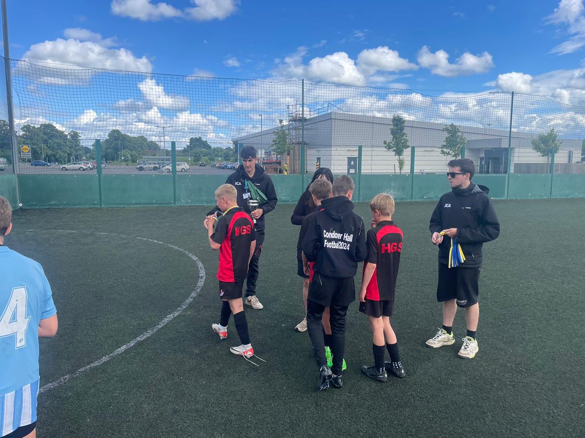 HarrogateGS's tweet photo. Saturday was full of action own at Shrewsbury Town FC. We had 8 teams competing doing HGS proud with their performances and especially their excellent attitudes and demonstrating REACH values throughout @HarrogateGS #HGSSport https://t.co/yqZkYNzsdt