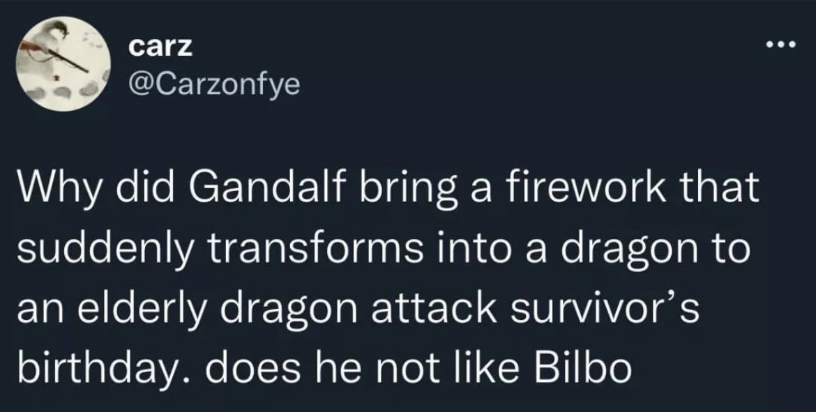 Lord of the Rings Memes (@thelotrmemes) on Twitter photo 