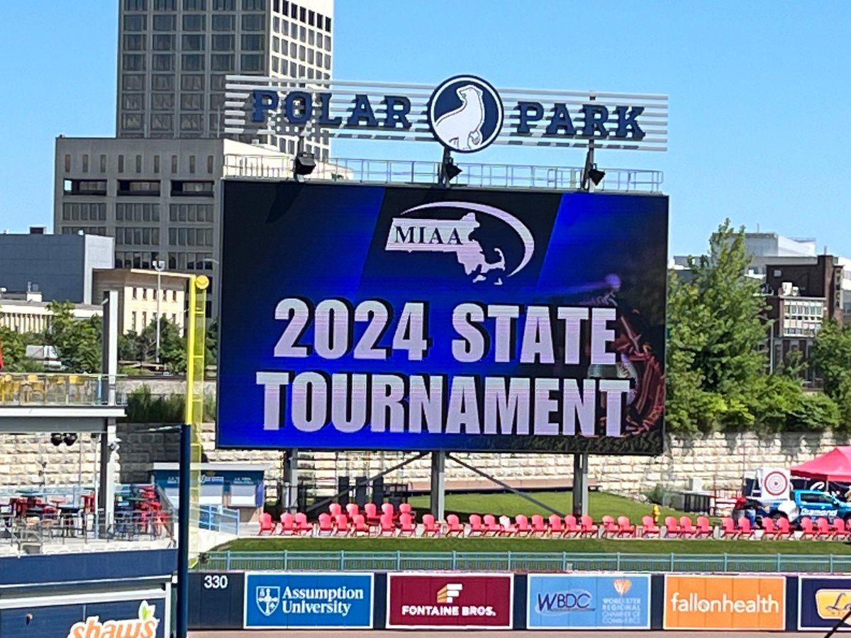 👏 A huge thank you to <a href="/PolarPark/">Polar Park</a> and the <a href="/WooSox/">Worcester Red Sox</a> for another fantastic weekend of MIAA State Championship baseball. ⚾️🏆

The 2024 champs:
D1: <a href="/BChighathletics/">BC High Athletics</a> 
D2: @pnhsathletics 
D3: <a href="/ORHSAthletics/">Oakmont Athletics</a> 
D4: <a href="/SeekonkWarrior/">Seekonk High School Athletics</a> 
D5: <a href="/BostonEnglish_/">English High Baseball</a>