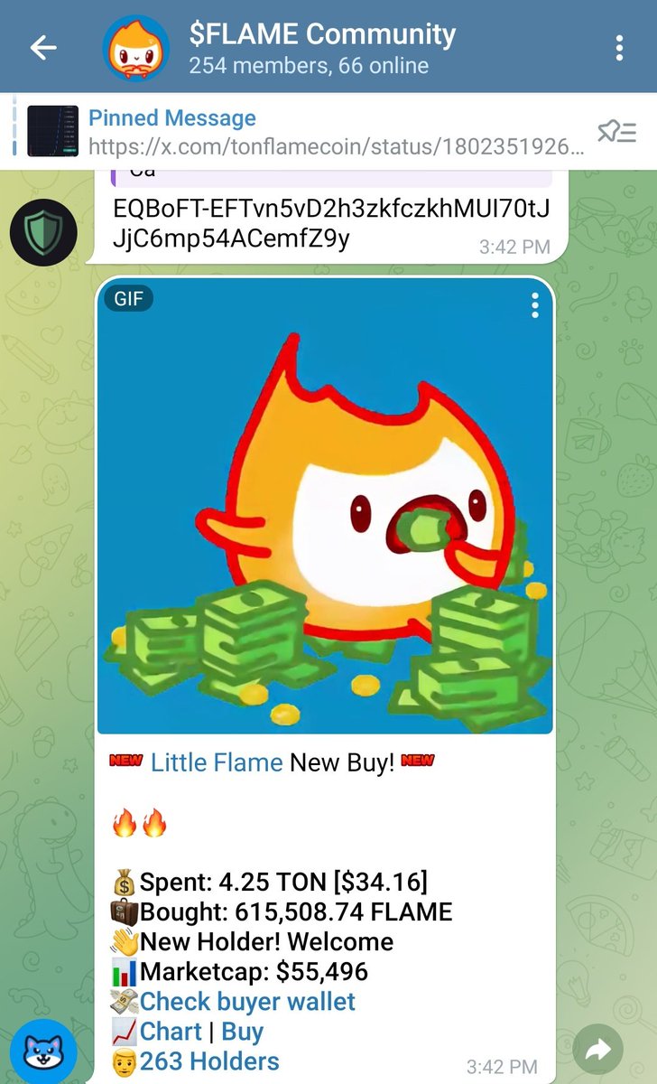 AshitTONcoin's tweet photo. Our 2nd treasury buy goes to @TonFlameCoin sticker pack token. It's gonna be worth #AshitTon ๐ฅ https://t.co/NA6D4drHd3