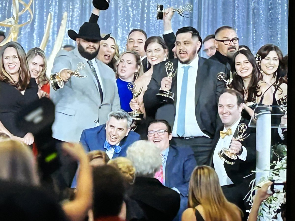 WHAT a night!!! Honored to take home 8 Emmys <a href="/EmmySFTV/">EmmySFTV</a> <a href="/kcranews/">kcranews</a>