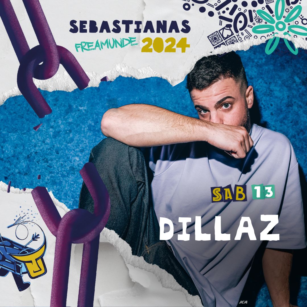 Dillaz 🎙️🎶 Sebastianas 2024 Freamunde | 11 a 16 Julho 🎉 🇵🇹 
Uma Festa Muito Grande! 🌍🔥 Tema Liberdade 🕊️🌹🌈 Entrada Livre 📢
Oh! Freamunde Oh! Festas Sebastianas 🥁💙
#sebastianas ​#freamunde #sbt2024 ​#umafestamuitogrande
#dillaz #aovivo #portugal #musica #musicaportuguesa