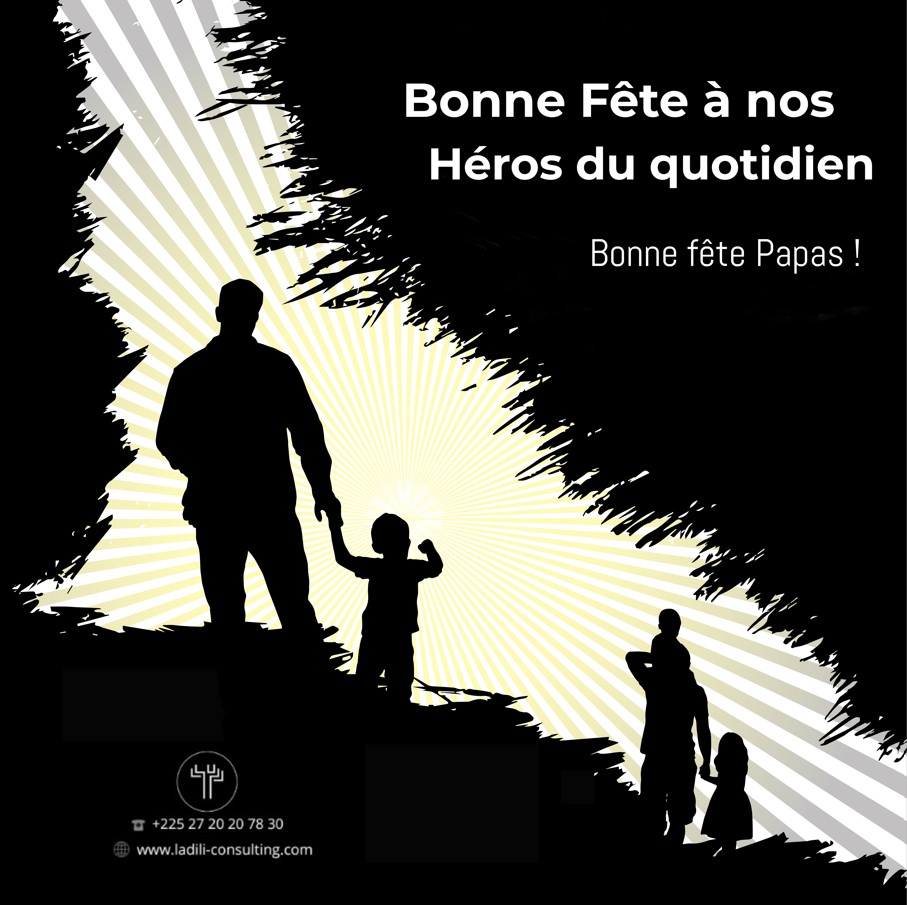 LadiliC's tweet photo. Bonne fête des Pères à nos héros du quotidien ! ❤️

#FêtedesPères #Ladiliconsulting https://t.co/HkoGbAzs6Q