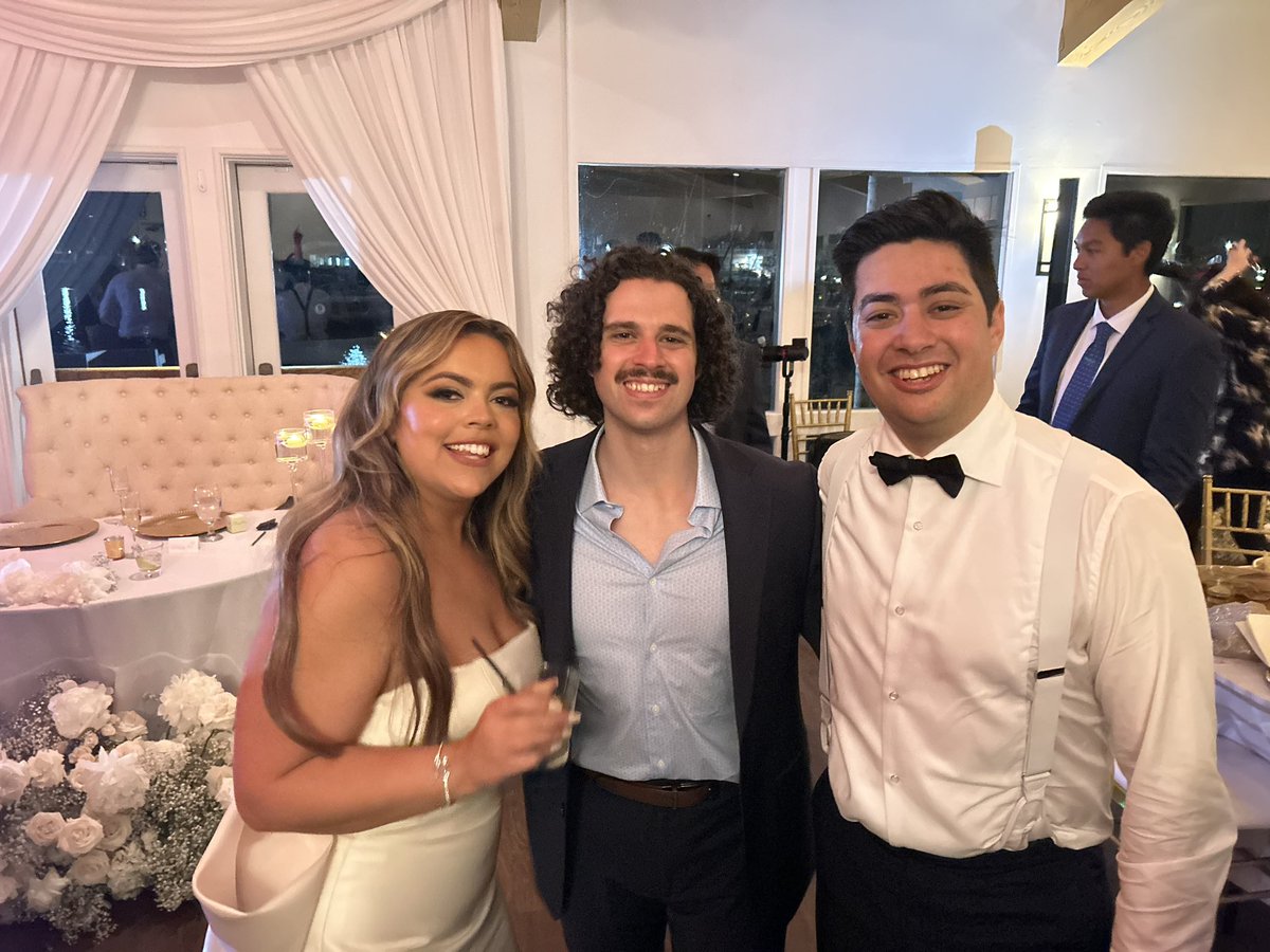Today we celebrate the wedding of Charles Arsenescu, a Long Beach Bombers alumni, and his wife Soleil Lyon. In the middle of Charles and Soleil is our co-own Curtis Fisher who is also a bombers alumni. As we grow and develop the new team we are excited to build back the Bombers