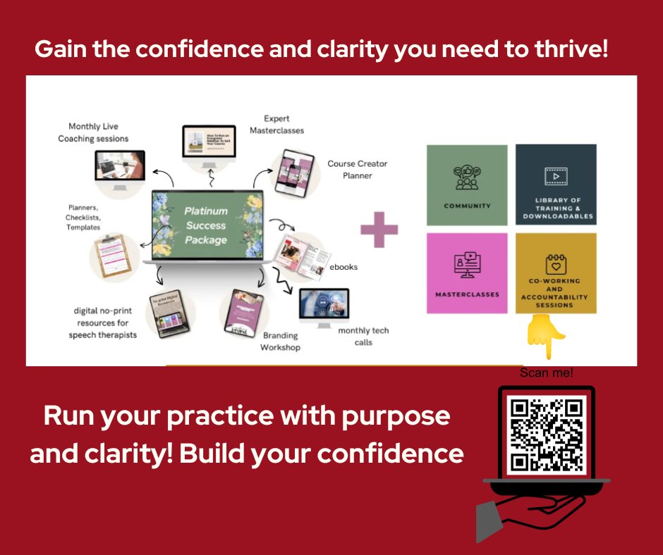 bevjessup's tweet photo. Gain the confidence and clarity you need to thrive! The Teletherapy Thrive Toolkit equips you with the tools and support to overcome challenges and chase new opportunities. Run your practice with purpose and clarity! Build your confidence: https://t.co/MVhmIhuhIG https://t.co/xO9jERI0dW