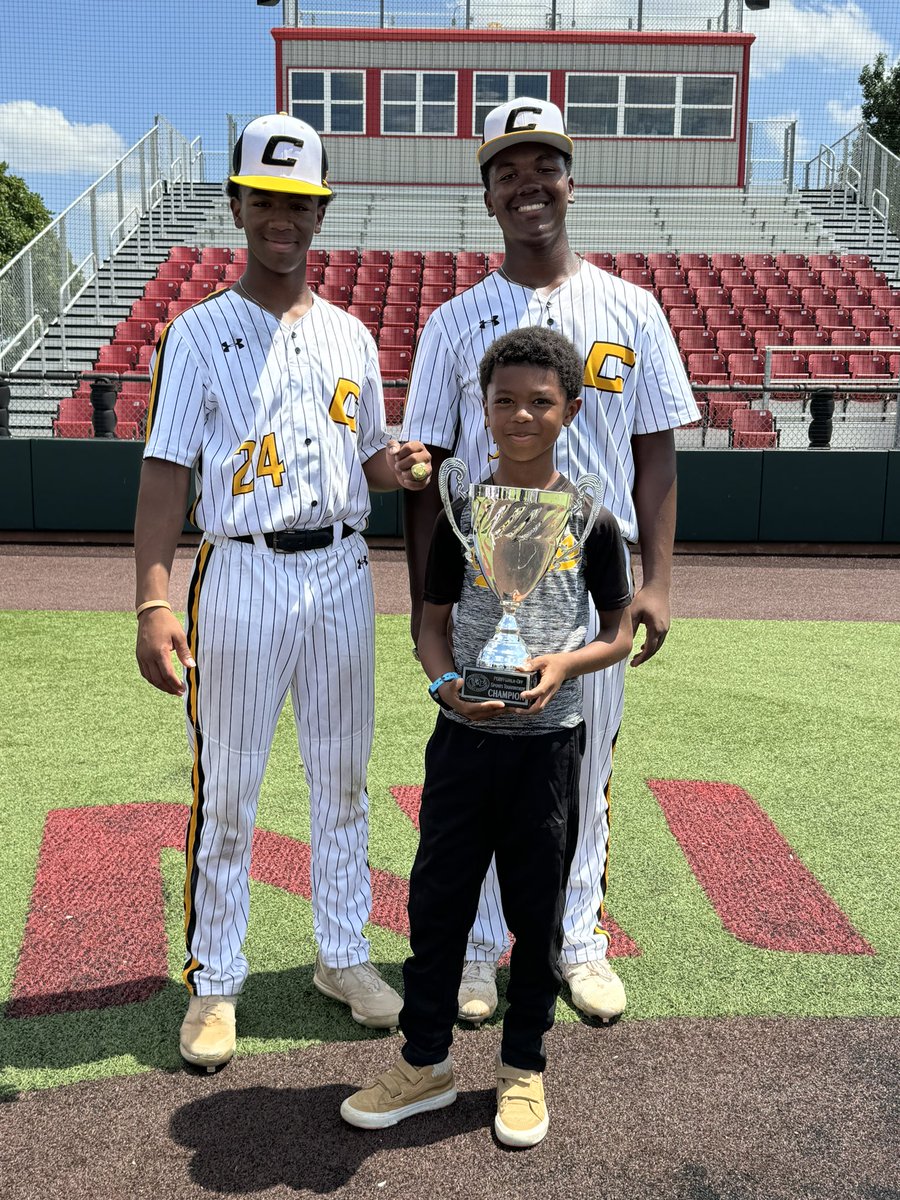 Happiest of Father’s Day to the <a href="/TheCanesSW/">Canes Southwest</a> Futures Black 15U Dad’s, players &amp; coaches winning the <a href="/Texas_PG/">Perfect Game Texas</a> PGBA Walk-Off Sports 15U Championship! Antoine Twins <a href="/AntoineZavier/">Zavier Antoine</a> <a href="/AntoineZac3613/">Zachary Antoine</a> balled out!! Zav that batting AVG THO👀 &amp; Zach’s pitching and K’s🔥⚾️🔒
