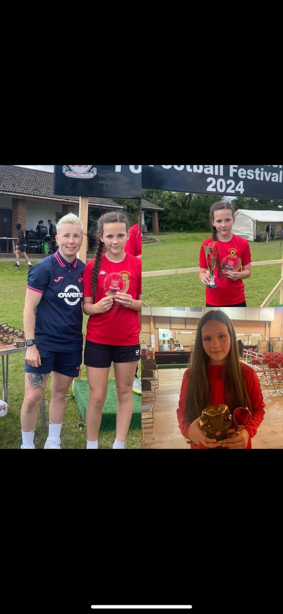 Good day for the little one today, football festival win followed by player of the year in presentation 👏🏻 Da iawn little girl ❤️  great Father’s Day gift 😁