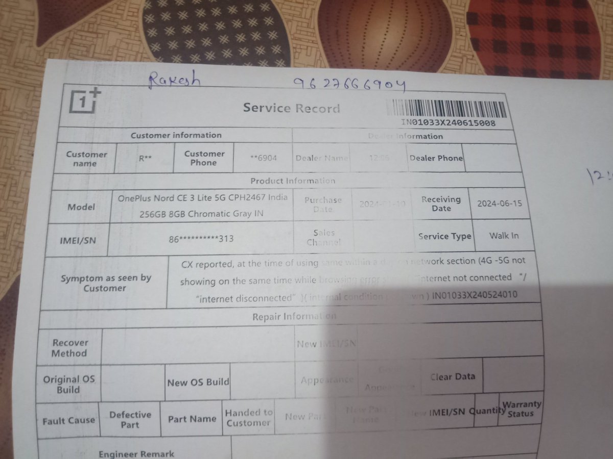 rakeshkumarbly2's tweet photo. have purchased  OnePlus note c3 lite phone there is internet problem last two months I have visited 3time service centre still problem not solved 
We need solution or alternative
@oneplus 
@OnePlus_IN 
@OnePlus_Support 
@OnePlus_USA 
@OnePlus_Europe 
@oneplus_fr 
@onepluscareIN https://t.co/LYYhZSvL4I