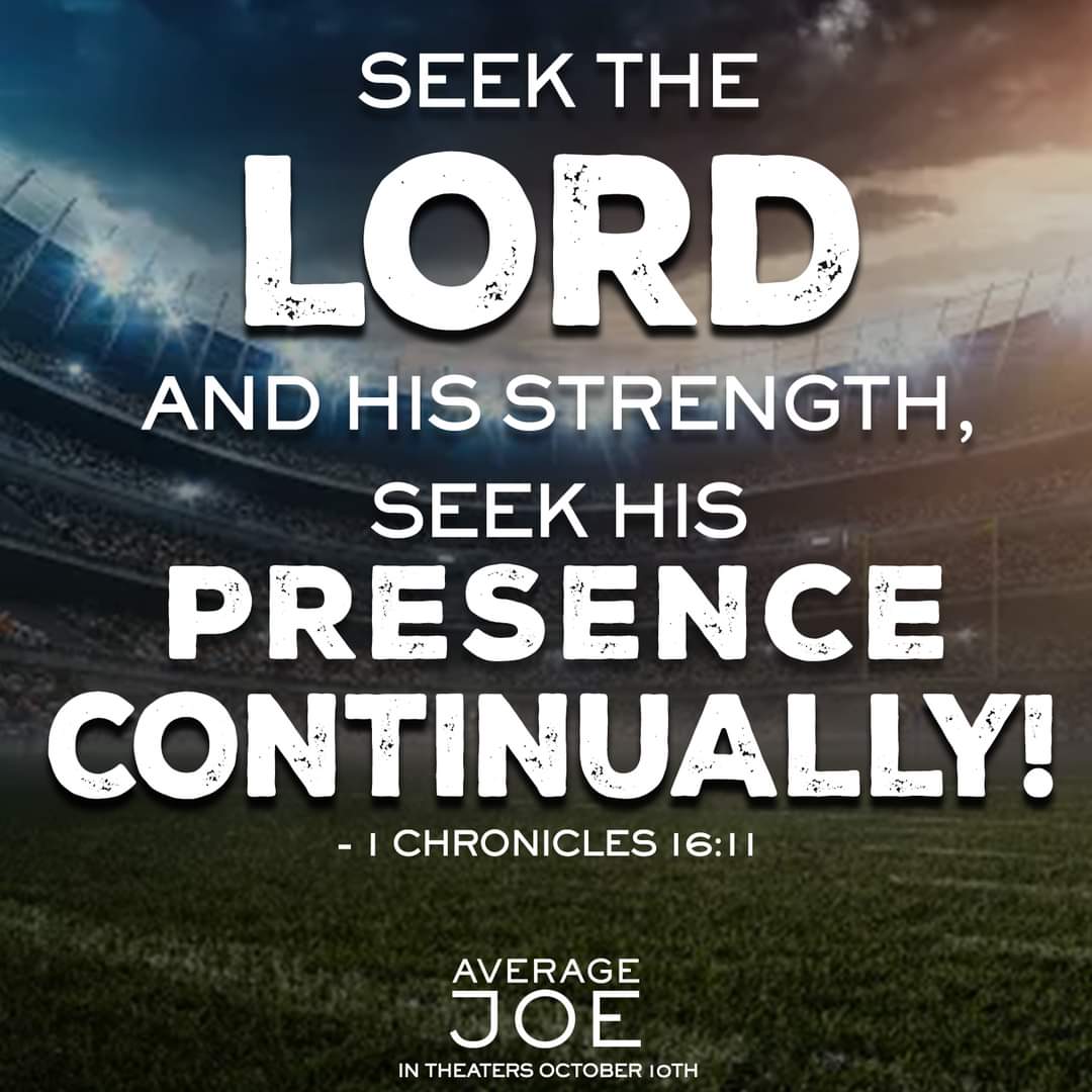 Type “Amen” if you agree. 

averagejoe.movie

#christian #faith #firstamendment #ConstitutionalRights #religiousliberty #footballcoach #AverageJoe #AverageJoeMovie