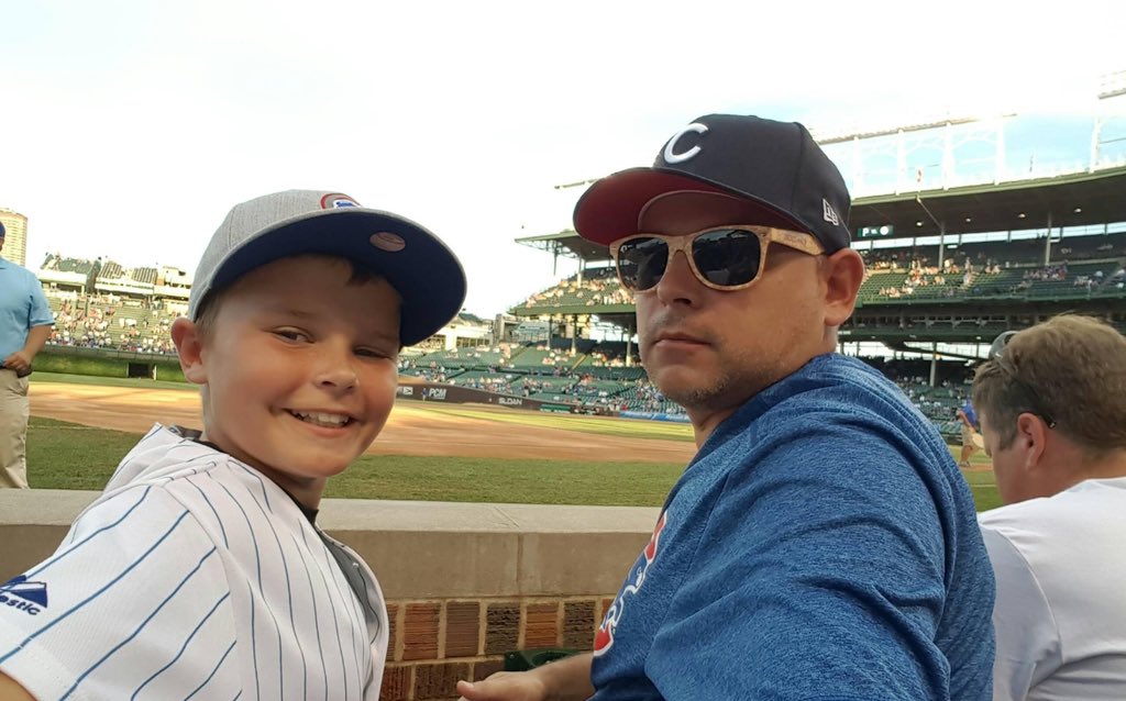 HorkanTyler's tweet photo. @NRFIalgorithm Happy Father’s Day! Go Cubs! https://t.co/CA2oIXN9VM