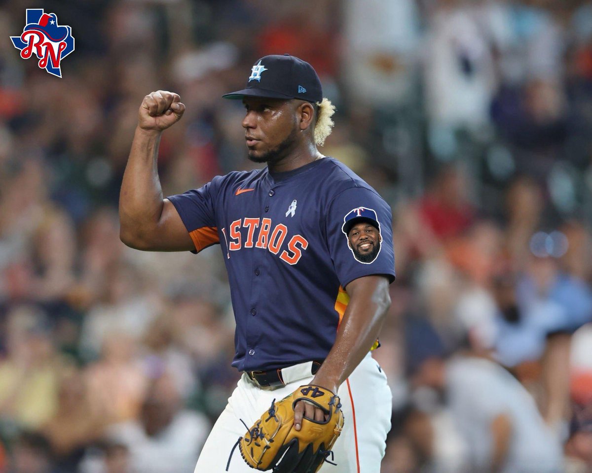 Major respect to the Houston Astros 🙏

They wore patches of Adolis Garcia on their sleeve today for Father’s Day 💙
