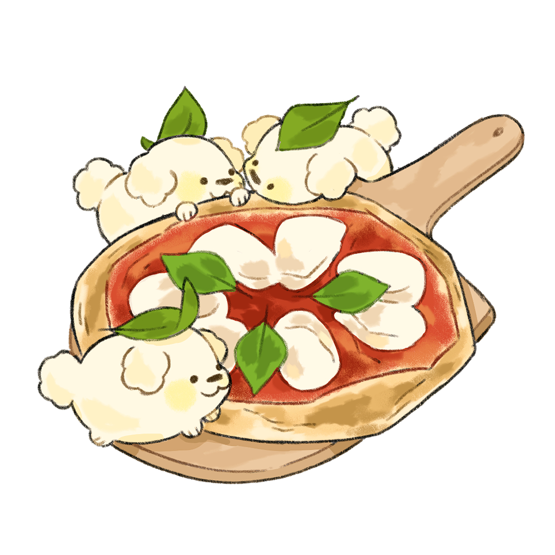 yumbrite's tweet photo. A napoletana pizza with fresh mozzarella pups! https://t.co/lBwxF9viiw