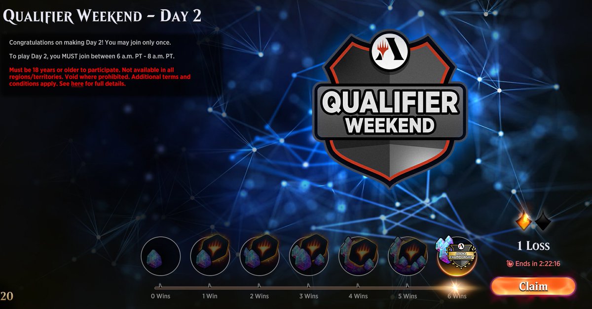 daniel_multer's tweet image. Made it through the Arena Qualifier Weekend with Amalia combo @fireshoes  @mtghorde 
Beat mono red (2-0), lost a mirror match (1-2-1), and then beat vampires (2-0), convoke (2-1), mono green (2-1), mono green again (2-1), and finally Phoenix (2-0)