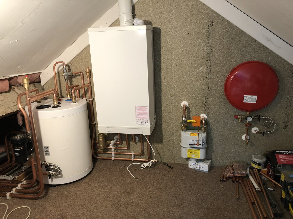 Richard Burrows (@richmwphs) on Twitter photo Good for you <a href="/_heatgeek/">Heat Geek</a>! Believe it or not I did this exact thing at my cousins house in 2019 with a <a href="/CanetisTech/">Canetis Group</a> Combi SuperFlow which was heated by a 6kW heat pump. The DHW coil then fed through an <a href="/Intergasheating/">Intergas Heating Ltd</a> boiler to top up the water temp if needed. 🤓 Good for you <a href="/_heatgeek/">Heat Geek</a>! Believe it or not I did this exact thing at my cousins house in 2019 with a <a href="/CanetisTech/">Canetis Group</a> Combi SuperFlow which was heated by a 6kW heat pump. The DHW coil then fed through an <a href="/Intergasheating/">Intergas Heating Ltd</a> boiler to top up the water temp if needed. 🤓