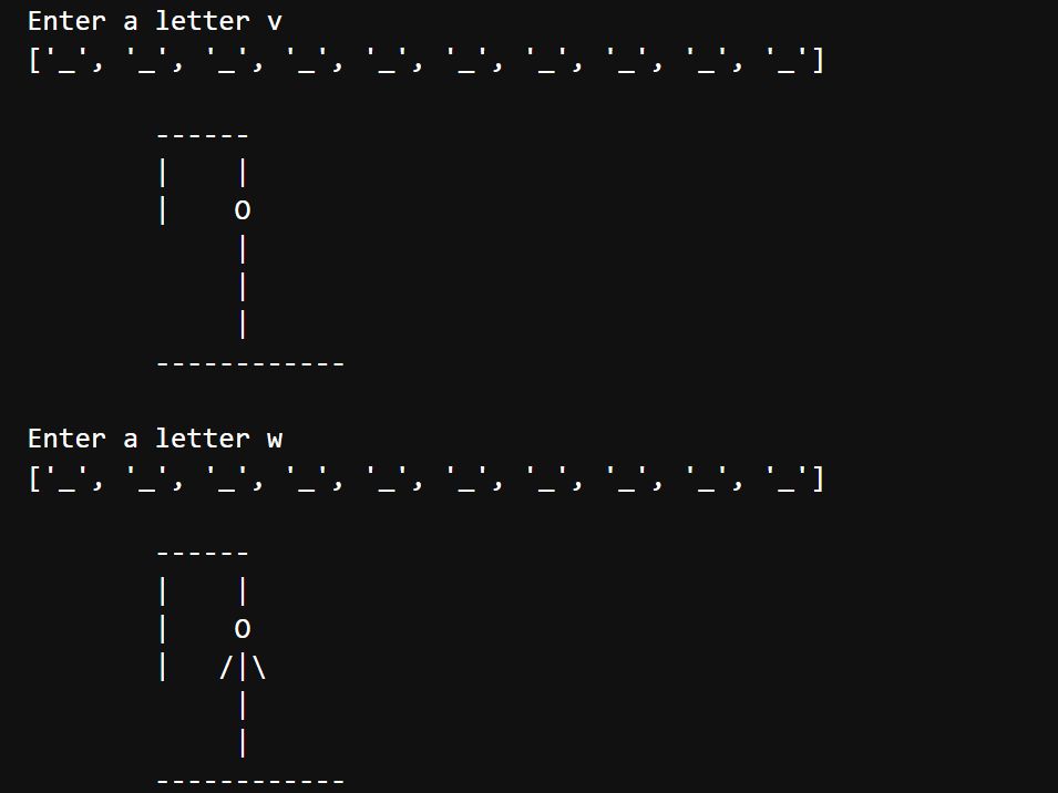 Nikhil_learner's tweet photo. After learning basics of python I have made a hangman game
Rules: You have n lives(3 for now) if you could not guess it for 3 tries it will hang the man and the man will die😢
It can be a woman too(not being a sexist)
#pythonprogramming 
#coder 
#DataScientists https://t.co/H6F8DWobQD