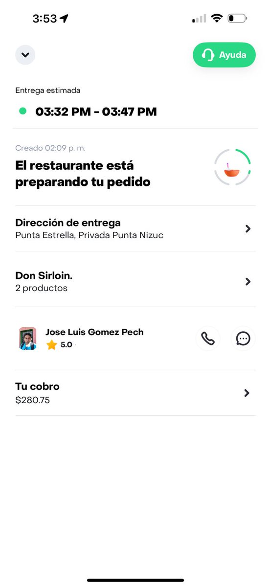 CostumD's tweet photo. @RappiMexico Hola! Hicimos un pedido desde la 1:09pm y aún no nos entregan la orden, sólo mueven la hora pero sigue sin llegar y el repartidor tampoco contesta ❌

Queremos cancelar la orden pero tampoco nos permite hacerlo, me pueden de favor apoyar https://t.co/b7dVDuWtwx