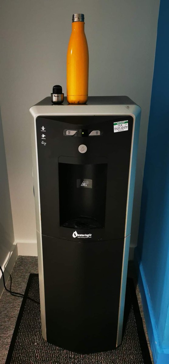 corkcolibrary's tweet image. #BandonLibrary is raising its reusable bottles! Did you know we have a filtered water cooler here at the branch?
June 16th is #WorldRefillDay, and to mark it, we’re encouraging all those who visit our library to bring their reusable water bottle with them and refill here.  
Every