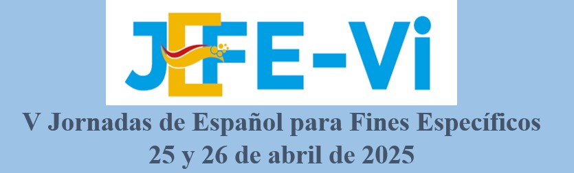 JEFEVi_com's tweet photo. Tenemos el gran placer de anunciar la celebración de las V Jornadas de Español para Fines Específicos-Viena (V JEFE-Vi) que tendrán lugar el viernes 25 y el sábado 26 de abril de 2025 en la Universidad de Ciencias Económicas y Empresariales de Viena. ¡Os esperamos! #JEFEVi #EFE https://t.co/oQWb4vtLhp