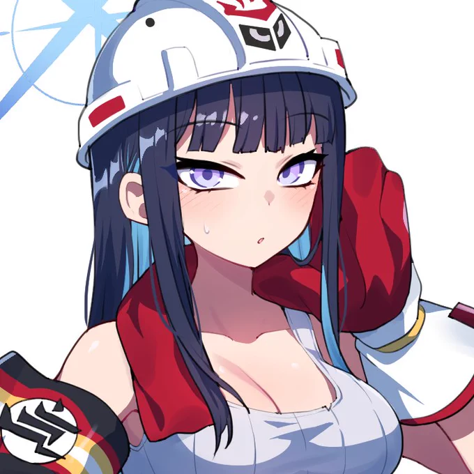 温泉開発部でバイト中のサオリ #ブルアカ 