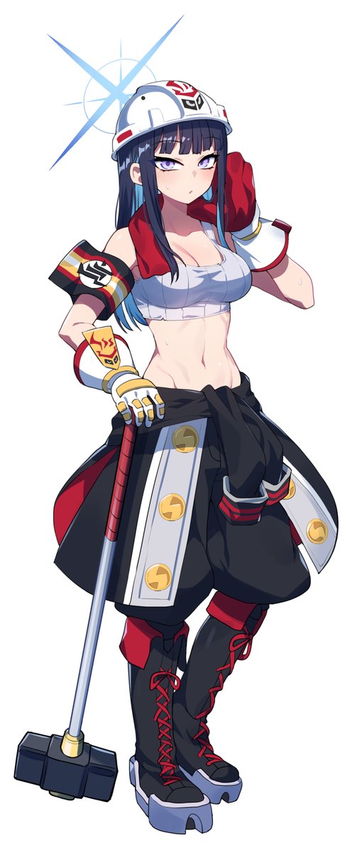 サオリ「温泉開発部でバイト中のサオリ #ブルアカ 」|トモヨヒのイラスト