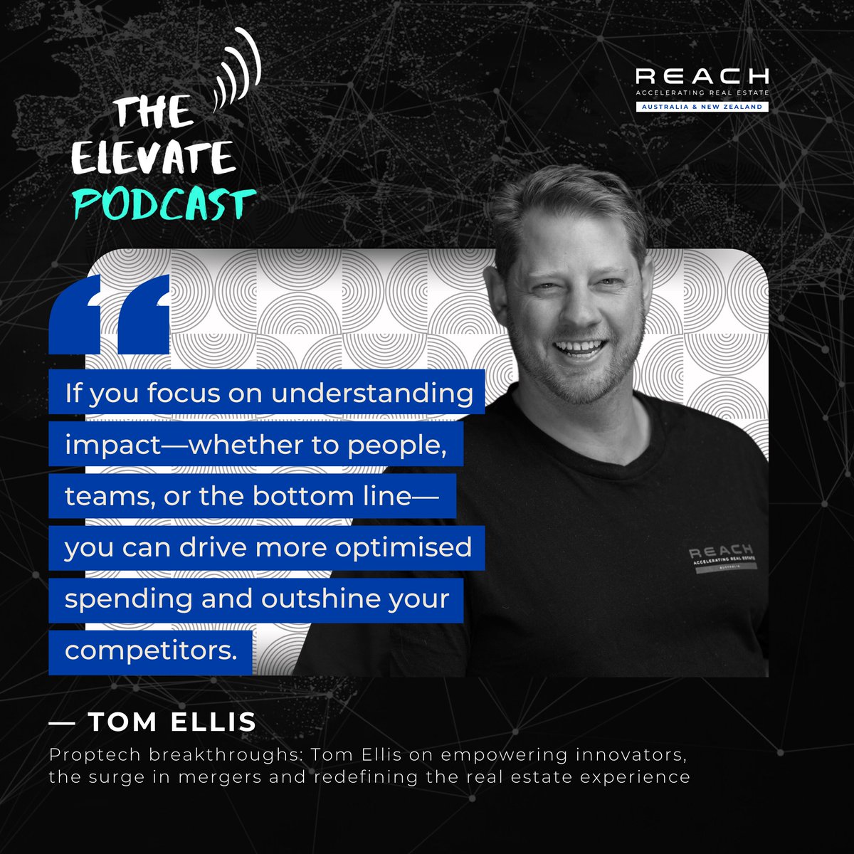 Our very own Portfolio Manager, Tom Ellis, was a guest on The Elevate Podcast hosted by Samantha McLean! 

🔗 Listen to the full episode: open.spotify.com/episode/4424YS…

#PropTech #RealEstateInnovation #ElevatePodcast #REACHANZ #REACHnewheights