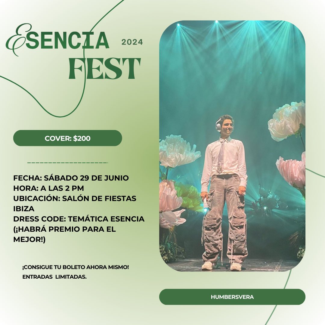 Humbers_Vera's tweet photo. @vcvaleryy ¡Te invitamos a esta gran experiencia! 💚 https://t.co/GIuE40vhdX