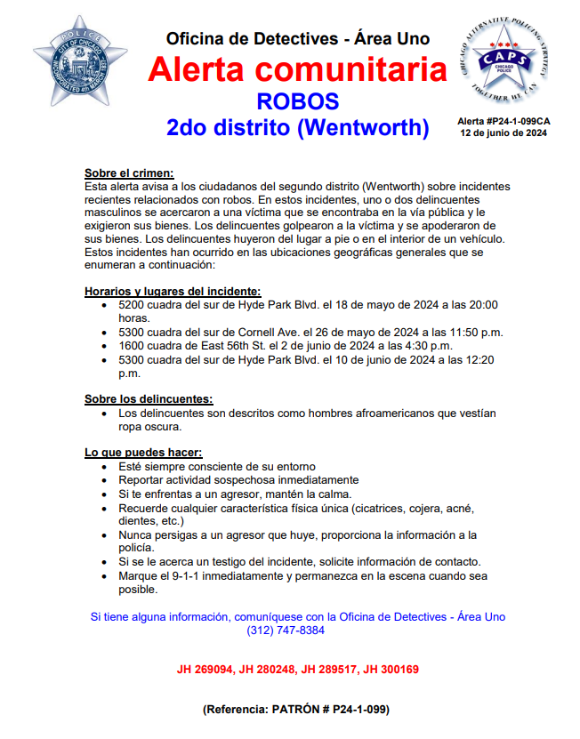 CPD Area One Detectives tweet media