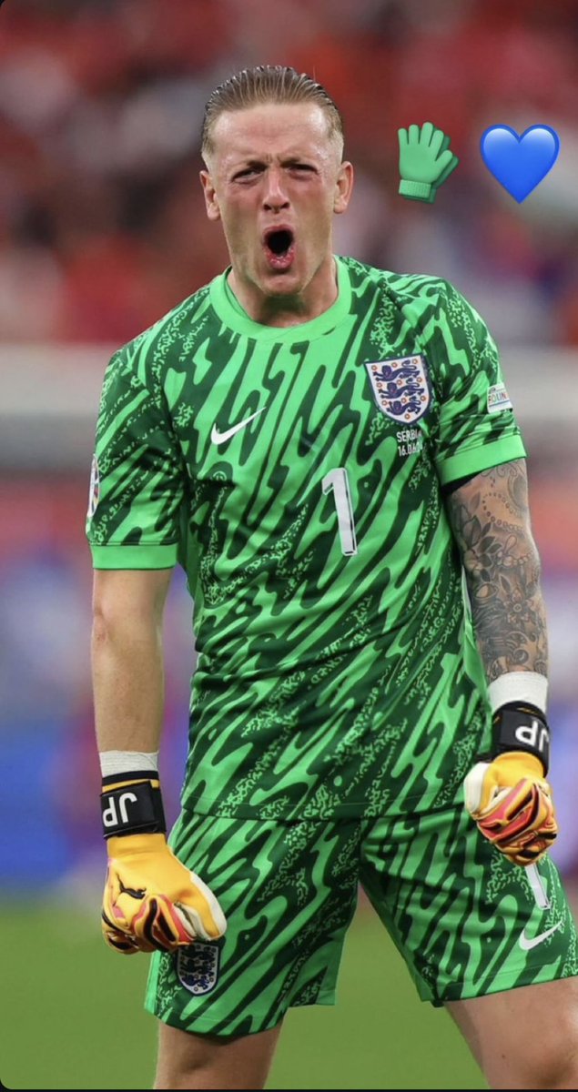 Dans19871's tweet photo. That’s why he’s England 🏴 number 1 @JPickford1 #gettheraveon #sendthemin https://t.co/smJ2t7IaQy