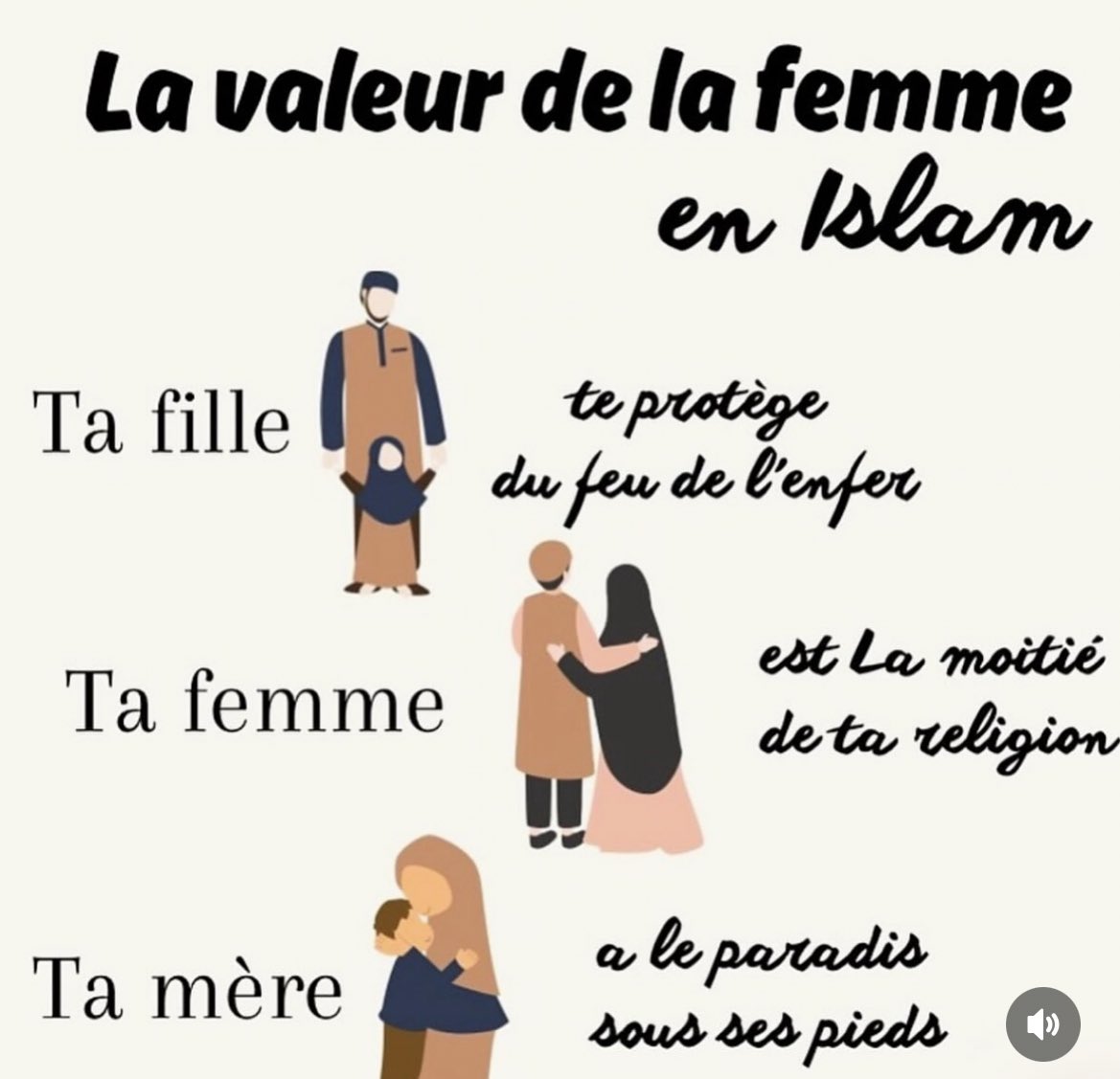 samet_800's tweet photo. La valeur de la femme en islam, elle est tellement importante soubhan Allah https://t.co/E5ypRrMqVk