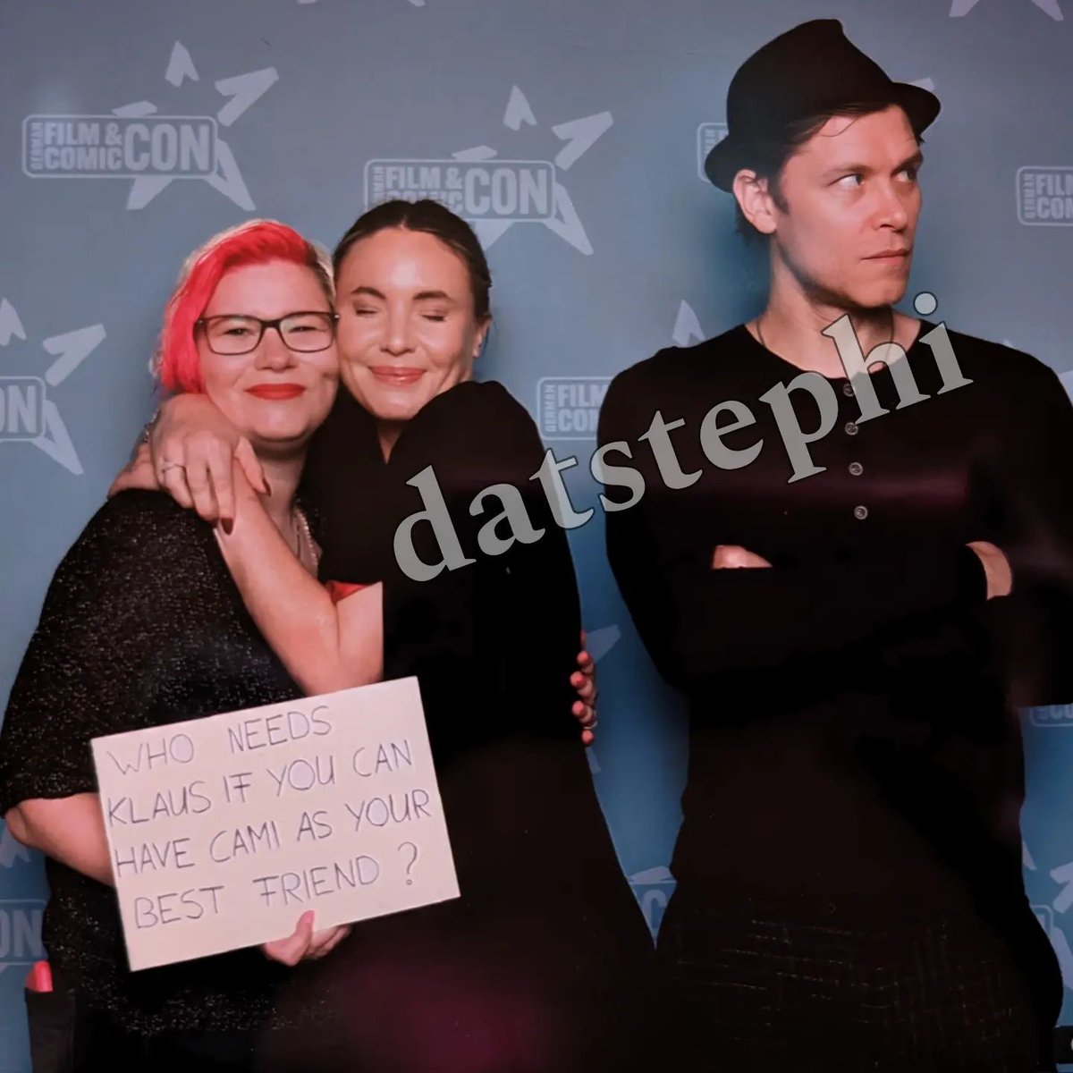 leahpipesworld's tweet photo. June 15, 2024: @leahmariepipes with @datstephi at #GermanSalvatoreBrothersCon day 1. ❤️✨ https://t.co/x9j1I7C7uX