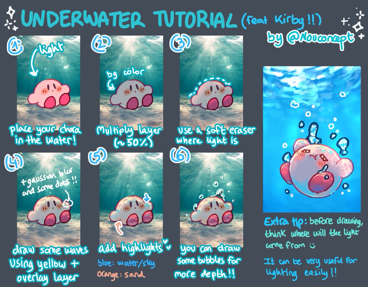 nouconcept's tweet image. then,,, can I see a 'yeah!' in my silly tutorials? ✨ so I know you like them? 🫶