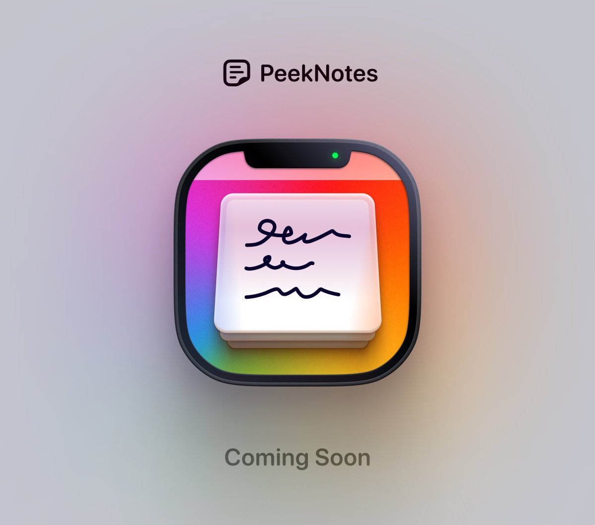 Almost ready! #PeekNotes