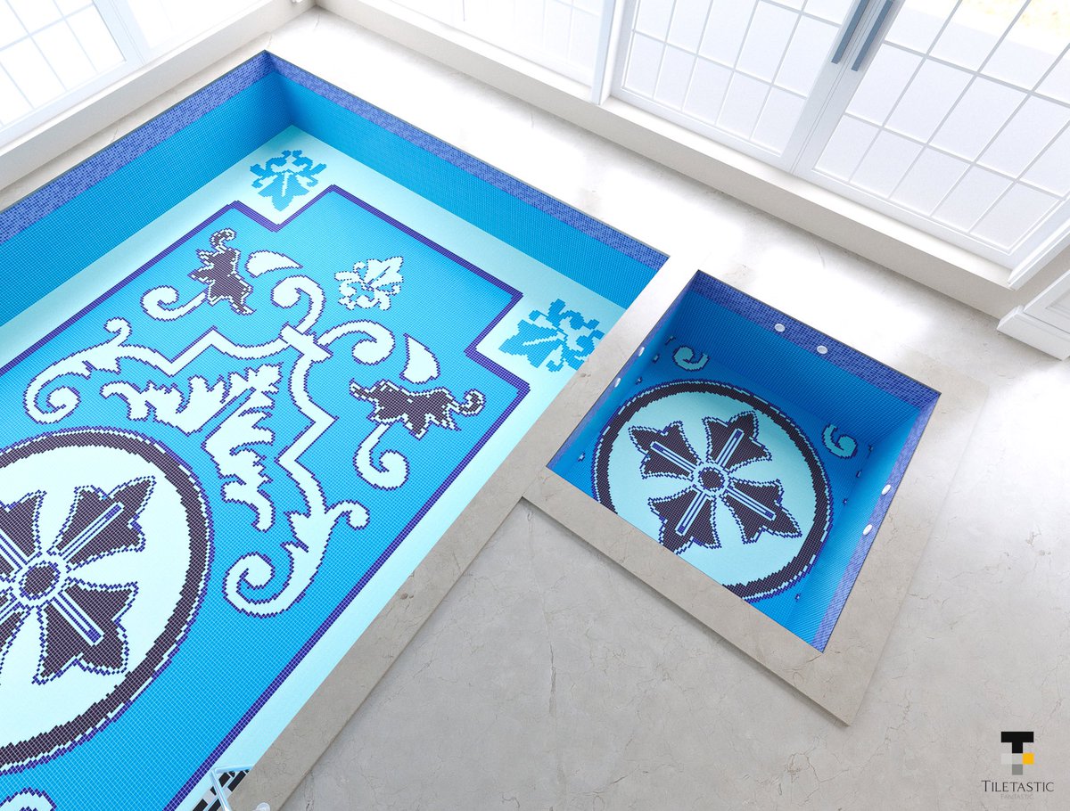 TileTastic_ca's tweet photo. With attention to detail, anything is possible! Using robotic technology, we implement mosaic panels on pool floors🐬

📧TileTastic@gmail.com

#pool #poolfloor #TileTastic #mosaic #luxurydesign #swimmingpool #interiordesign https://t.co/ipHK9MUhYV