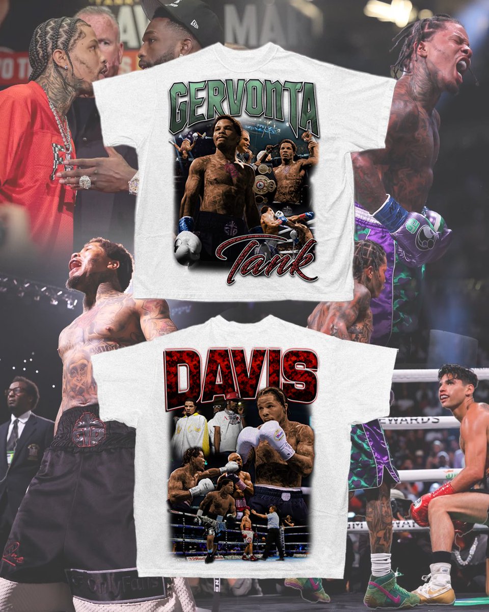 double0mc's tweet photo. GERVONTA DAVIS WHITE TEE OUT NOW

WEBSITE IS LIVE 🚨
https://t.co/noGNTSI6AV

MEMBERS ONLY 🌙 https://t.co/EsH2TFSz5b