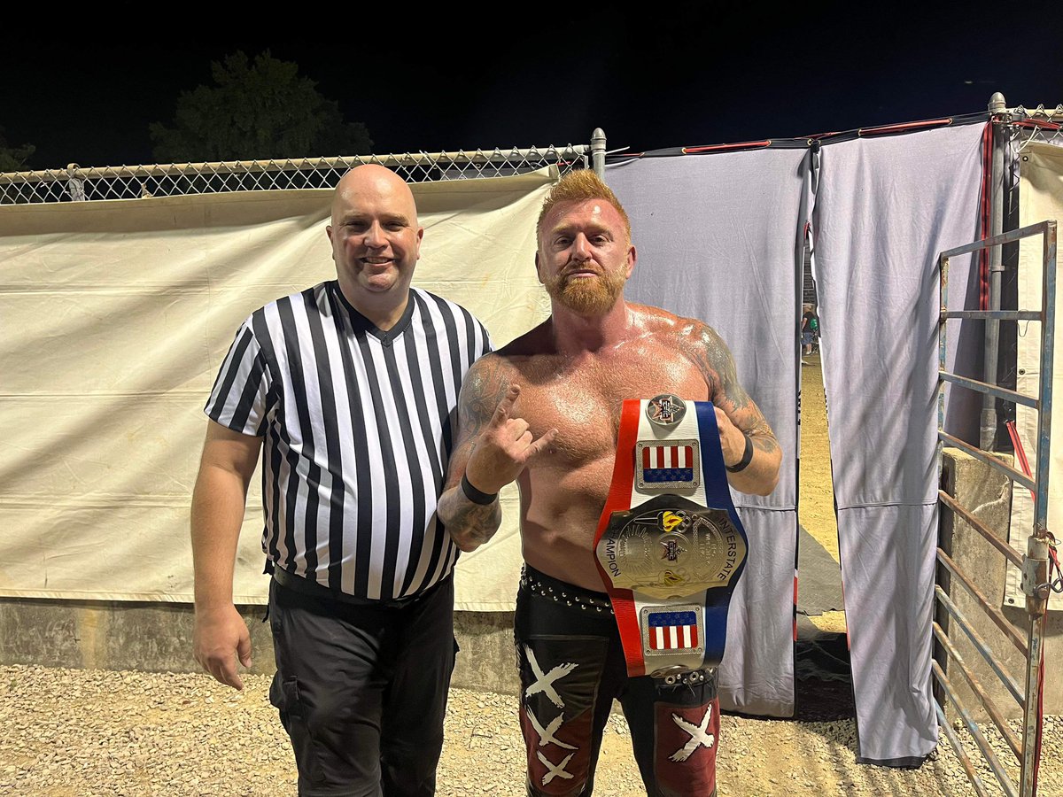 It was an absolute pleasure to declare <a href="/HEATHXXII/">HEATHXXII</a>  the new <a href="/PWEpic/">Pro Wrestling Epic</a> Interstate Champion. #wrestling #andnew