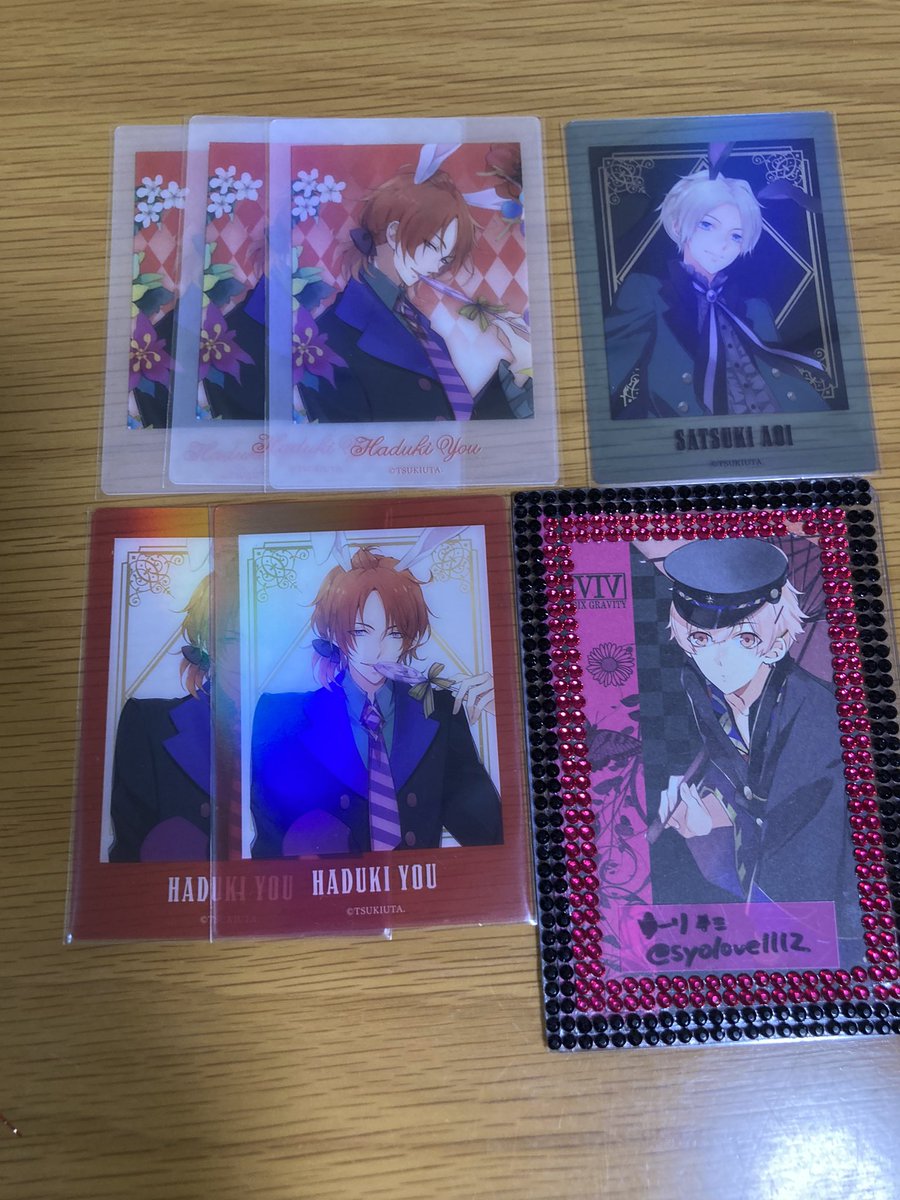 syolove1112's tweet photo. ツキウタ。　ぱしゃこれ　ラビキン　クリア　通常　劇場版　兎王国　交換
譲葵陽
求2枚目恋>>>駆

都内手渡し、郵送可能です。
お気軽にお声掛けください。 https://t.co/suePPy4Efw