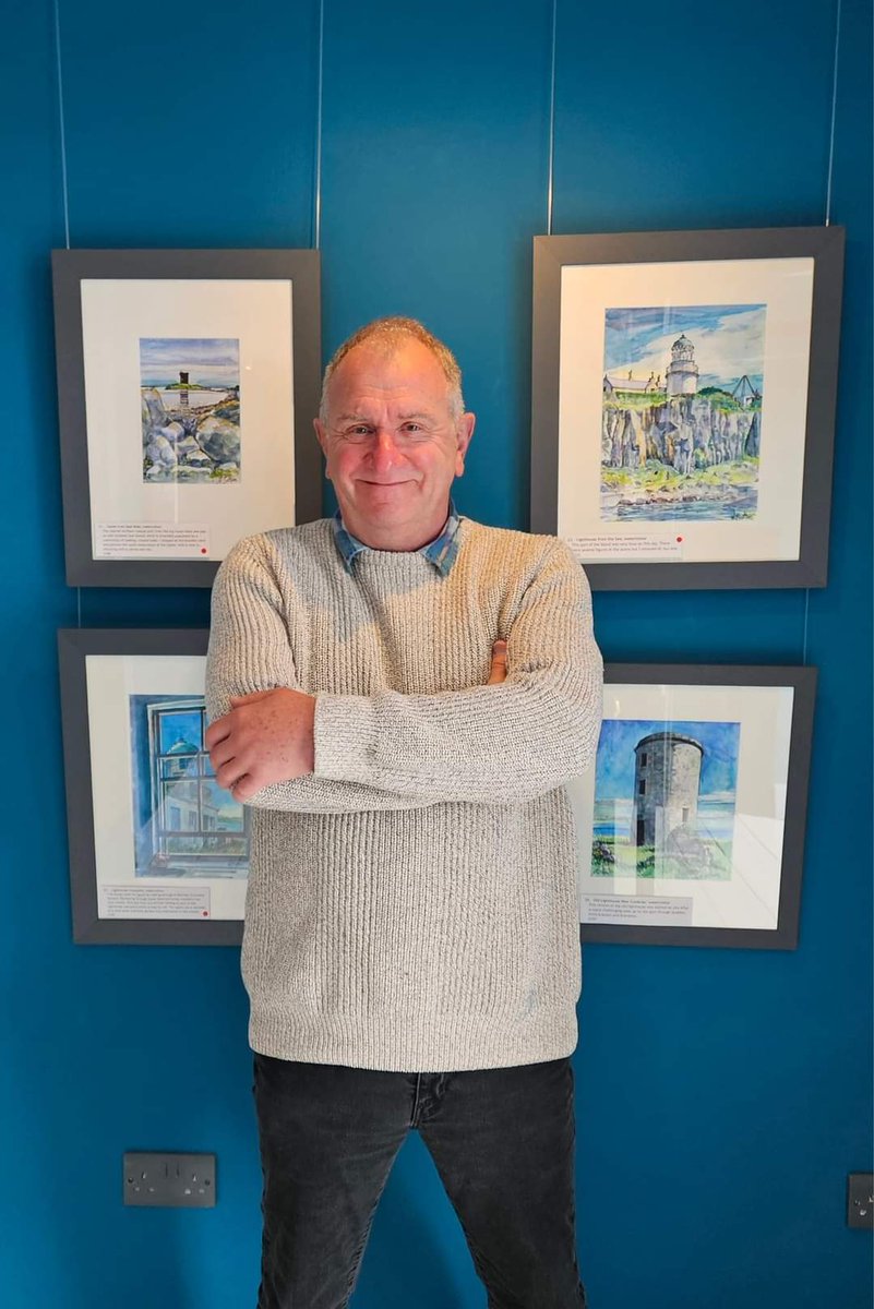 A heartfelt thank you to everyone who has visited my show at the studio gallery. I'm going to revert to normal timings now and open from Thursday until Sunday, 10 until 5pm. Thanks again and see you Thursday.