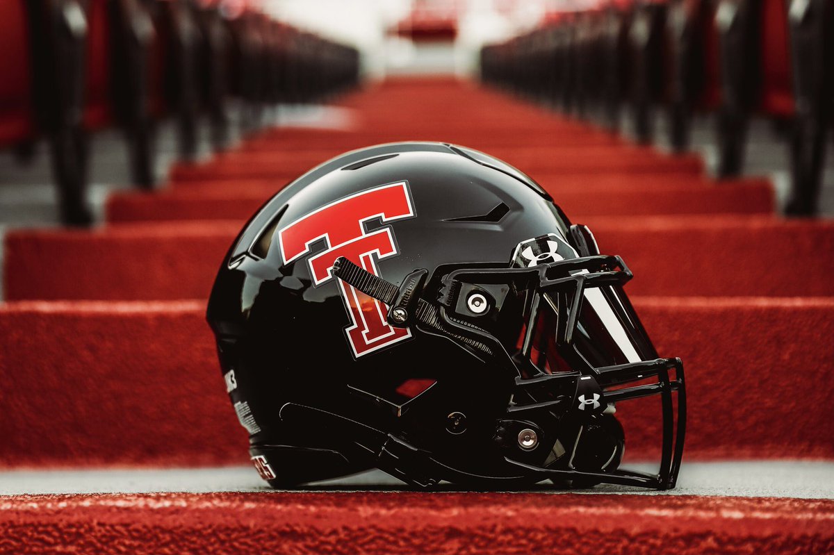 Primuss73's tweet photo. #AGTG After a great camp and conversation with @JoeyMcGuireTTU I am very very blessed to say I’ve received my 6th offer from the University Of Texas Tech!! #OYB #WreckEm 

@Coach_Fortune @CoachCam36 
@midlandhighfb @TFloss32 @adamgorney @ClayMcGuireTTU @BrooksJair @cbs7sports https://t.co/0d8vdQ68oz