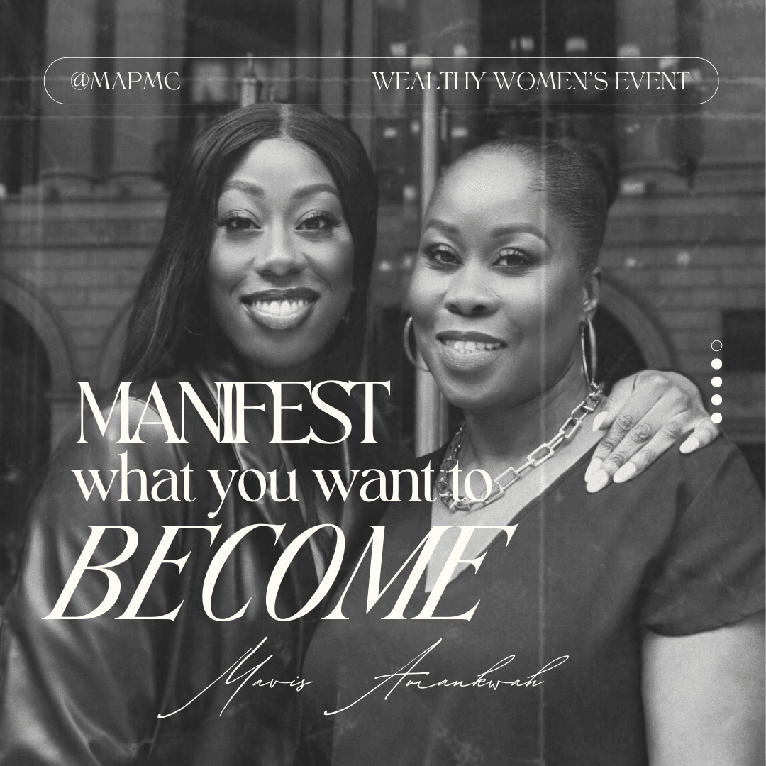 mavisamankwah's tweet image. 💼 Transform aspiration into achievement. Come to Wealthy Women's Event and connect with like-minded leaders. #WomenInBusiness #Networking #mapmc #mavisamankwah #BusinessGrowth
