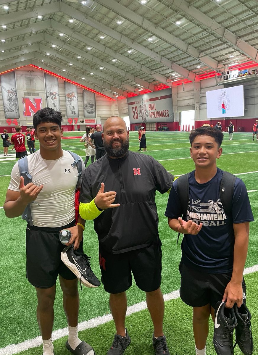 taimane_purcell's tweet photo. Greatness is built in empty stadiums and revealed in full ones! After an amazing conversation with @Coach_Knighton and a great camp, I’m blessed to be offered to play football at the University of Nebraska! Thank you @DonovanRaiola @CoachPotenzaNU #GoBigRed

Dreams Coming True… https://t.co/KDdw5snDwT