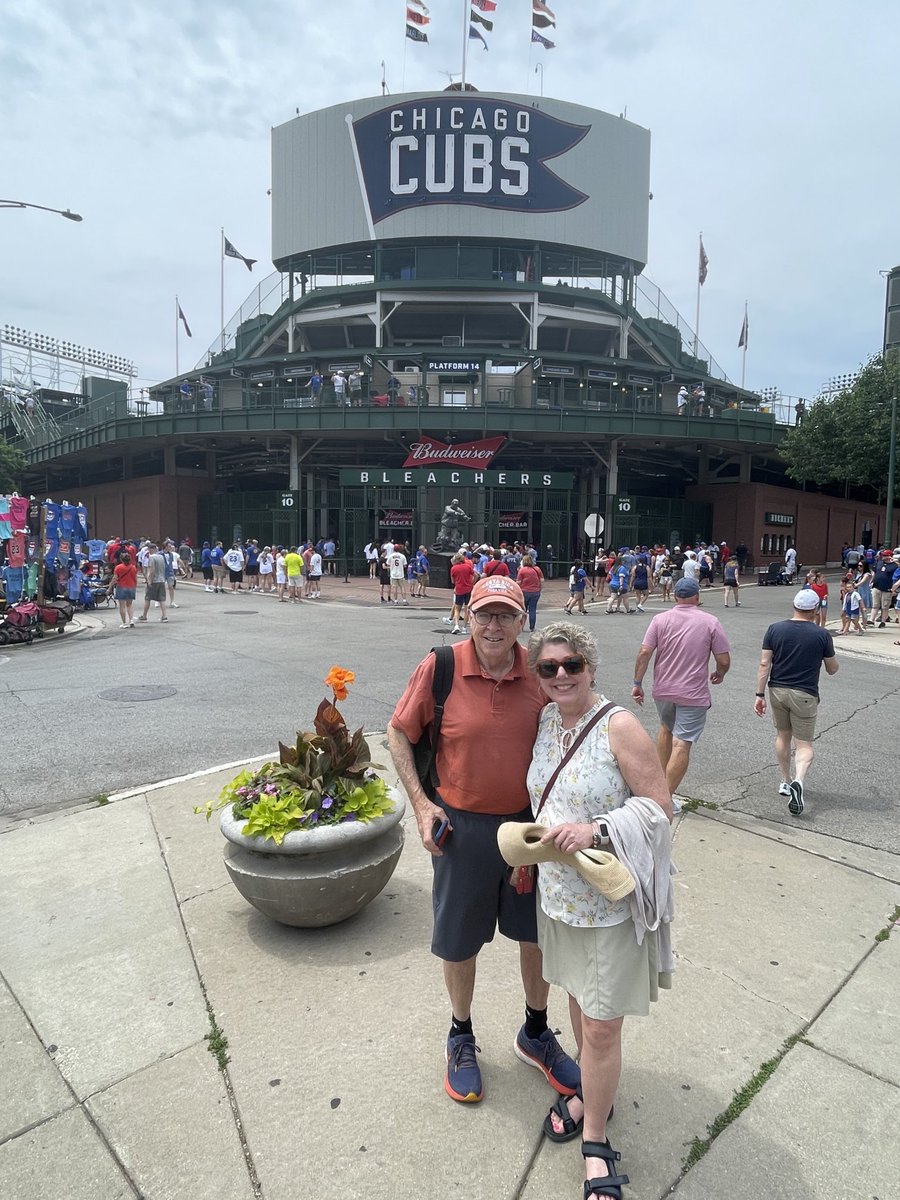 Anne Larkin (@aclarkin1) on Twitter photo Celebrating this wonderful dad and our 25th anniversary. Great game <a href="/Cubs/">Chicago Cubs</a> <a href="/Cardinals/">St. Louis Cardinals</a> - our first time at Wrigley and we will be back! Celebrating this wonderful dad and our 25th anniversary. Great game <a href="/Cubs/">Chicago Cubs</a> <a href="/Cardinals/">St. Louis Cardinals</a> - our first time at Wrigley and we will be back!