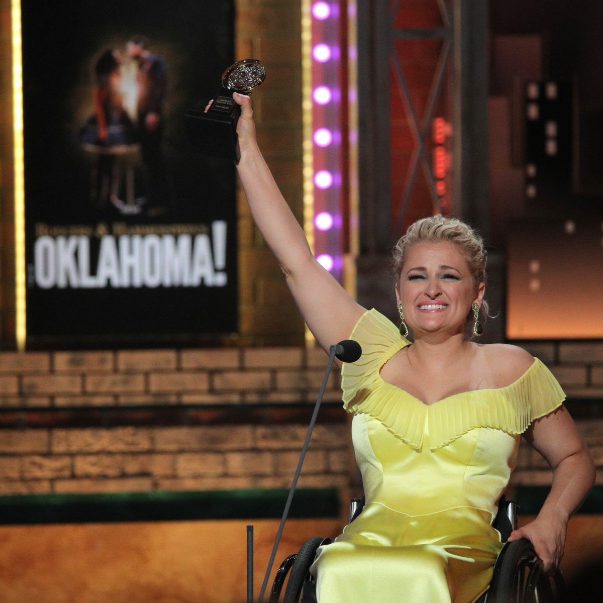 No better way to celebrate <a href="/TheTonyAwards/">The Tony Awards</a> today than to also celebrate <a href="/ALISTROKER/">Ali Stroker</a>'s birthday... and the five-year anniversary of her historic win for Best Featured Actress in a Musical! 

Send your birthday wishes to her below. ↓ 

Photo: REUTERS / Alamy Stock Photo