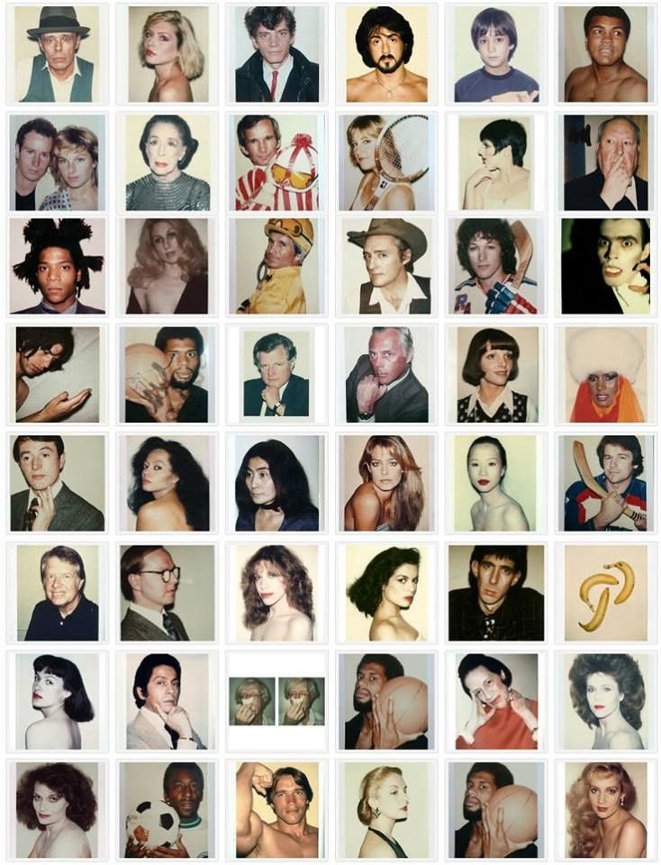 POLAROIDS BY ANDY WARHOL