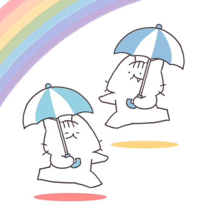 月曜日!おはようございます今日は昼から雨のところもあるようですお気をつけてお過ごしくださいฅ^>ω<^ฅฅ^•ω•^ฅ#月よう応援団 